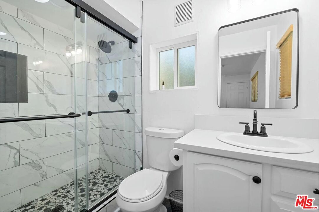 Bathroom, Glass Shower, Interior, Marble Walls