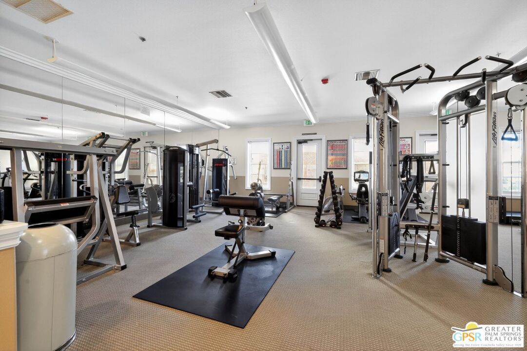 Fitness Equipment, Gym, Interior