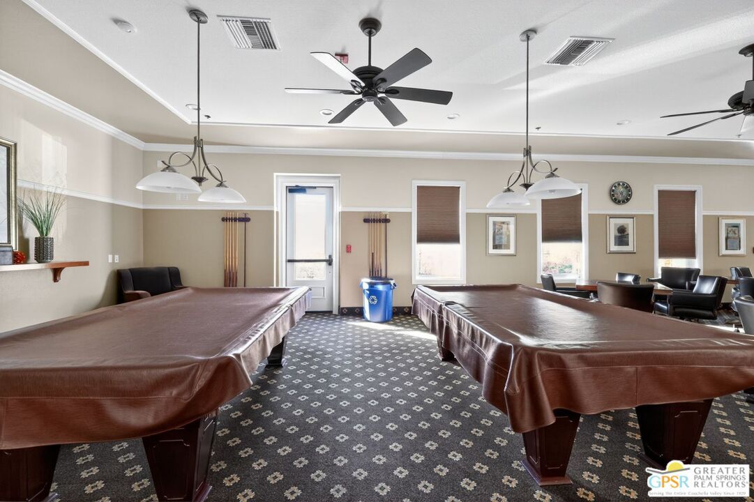 Billiard Table, Game Room, Interior, Pendant Lights