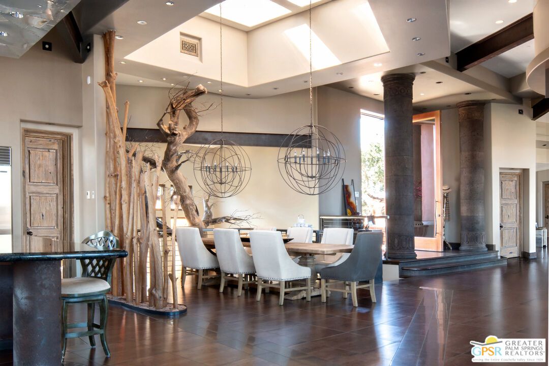 Chandelier, Dining room, Interior, Recessed Lighting