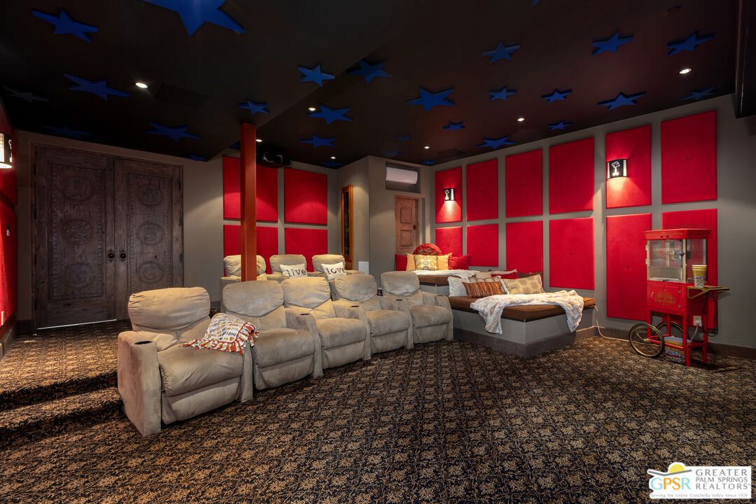 Interior, Recessed Lighting, Theatre Room