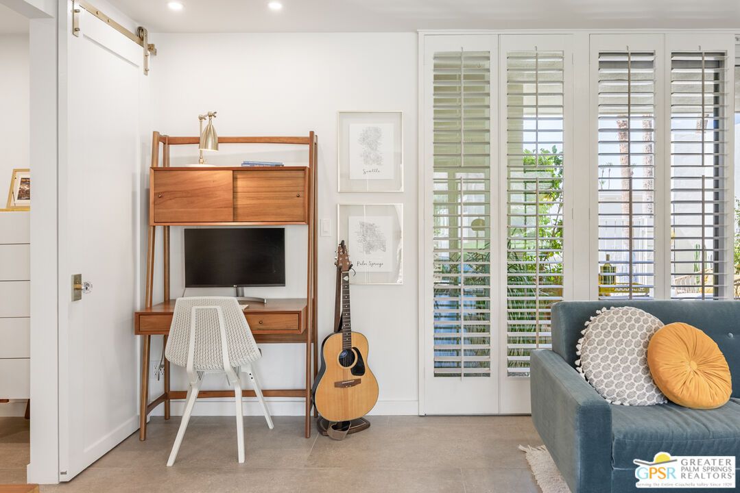 Home Office, Interior, Recessed Lighting
