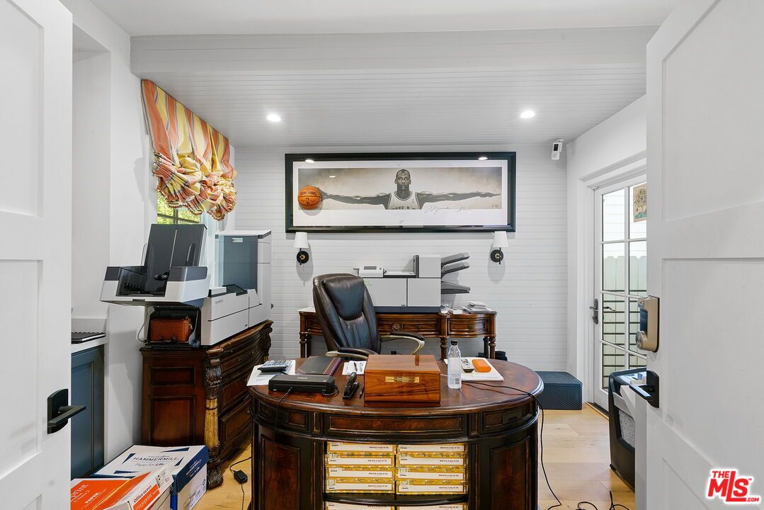 Home Office, Interior, Recessed Lighting