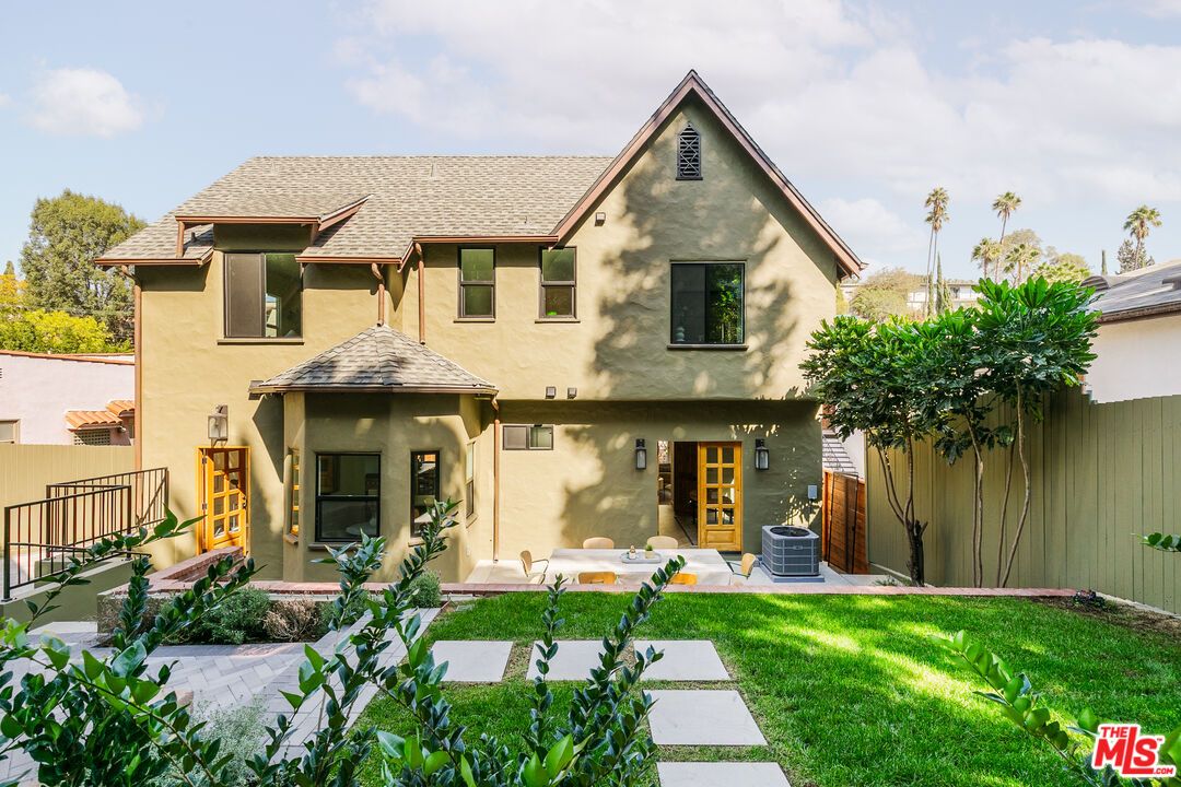 Backyard, Exterior, Facade, Spanish Mediterranean