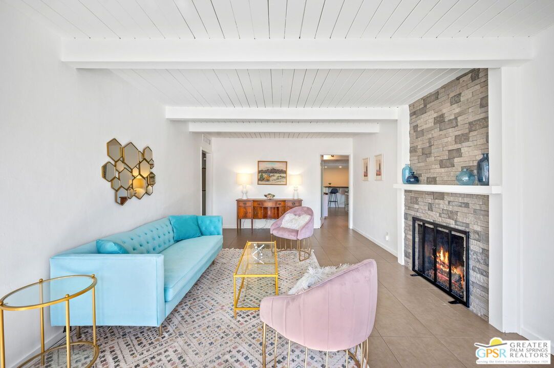 Fireplace, Interior, Living room, Stone Walls