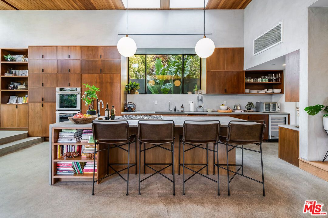 Interior, Kitchen, Pendant Lights, Stainless Steel Appliances