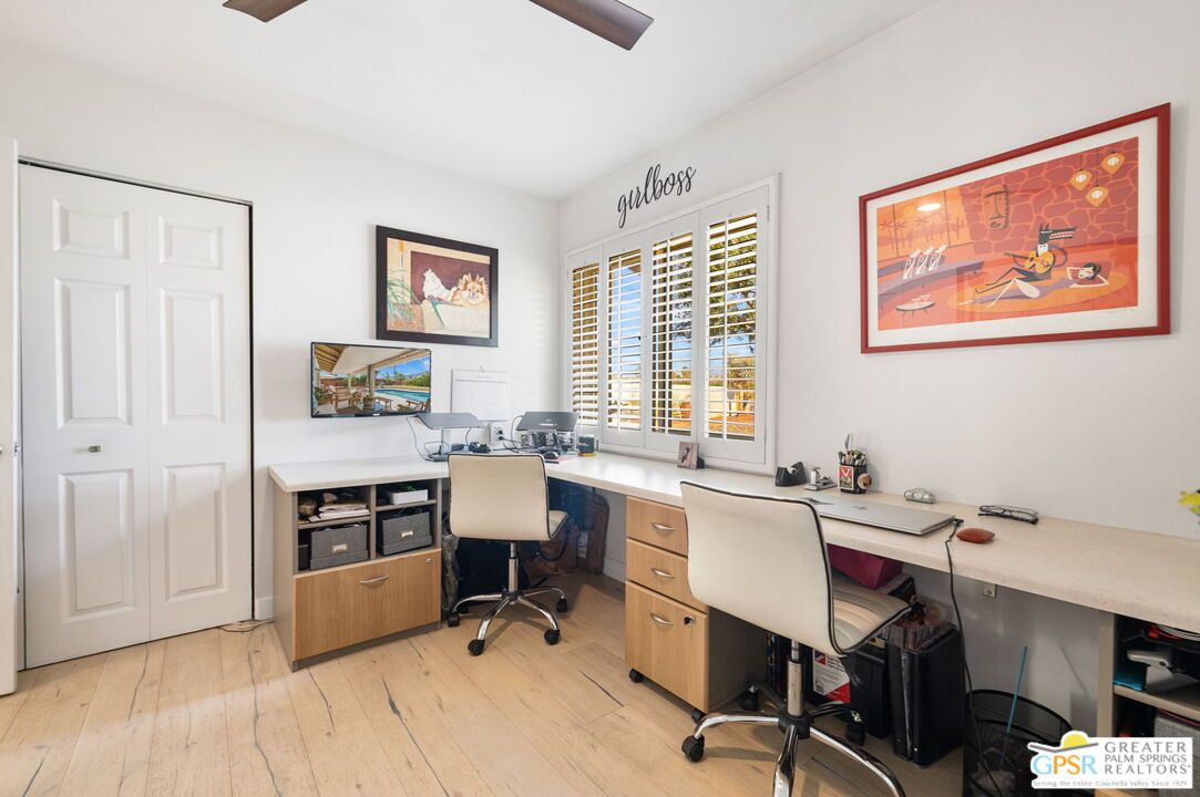 Home Office, Interior, Wood Texture Flooring
