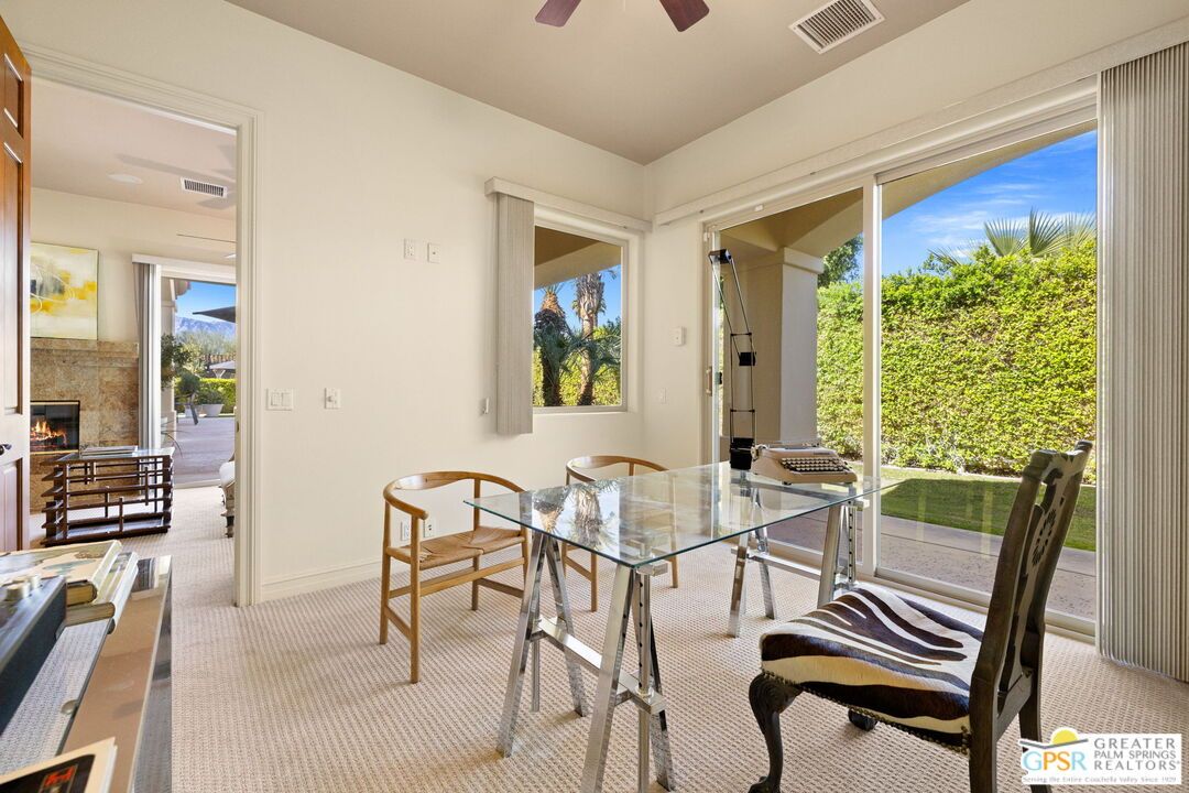 Fireplace, Home Office, Interior
