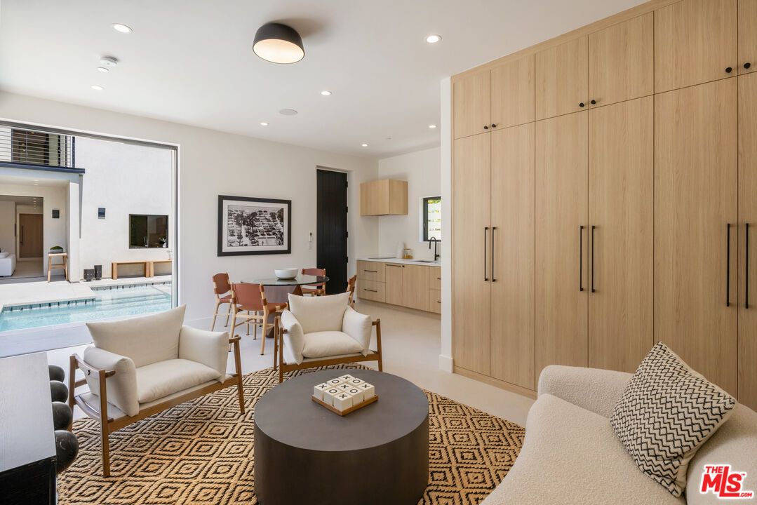 Dining room, Interior, Kitchen, Living room, Recessed Lighting