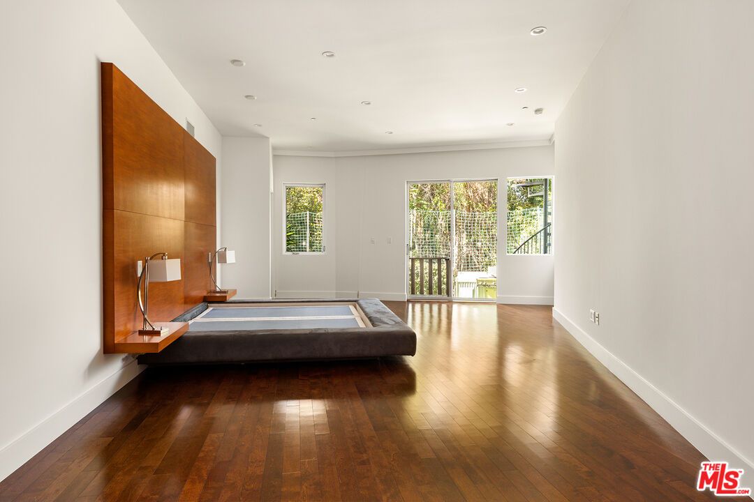 Billiard Table, Empty room, Game Room, Interior, Recessed Lighting, Wood Texture Flooring