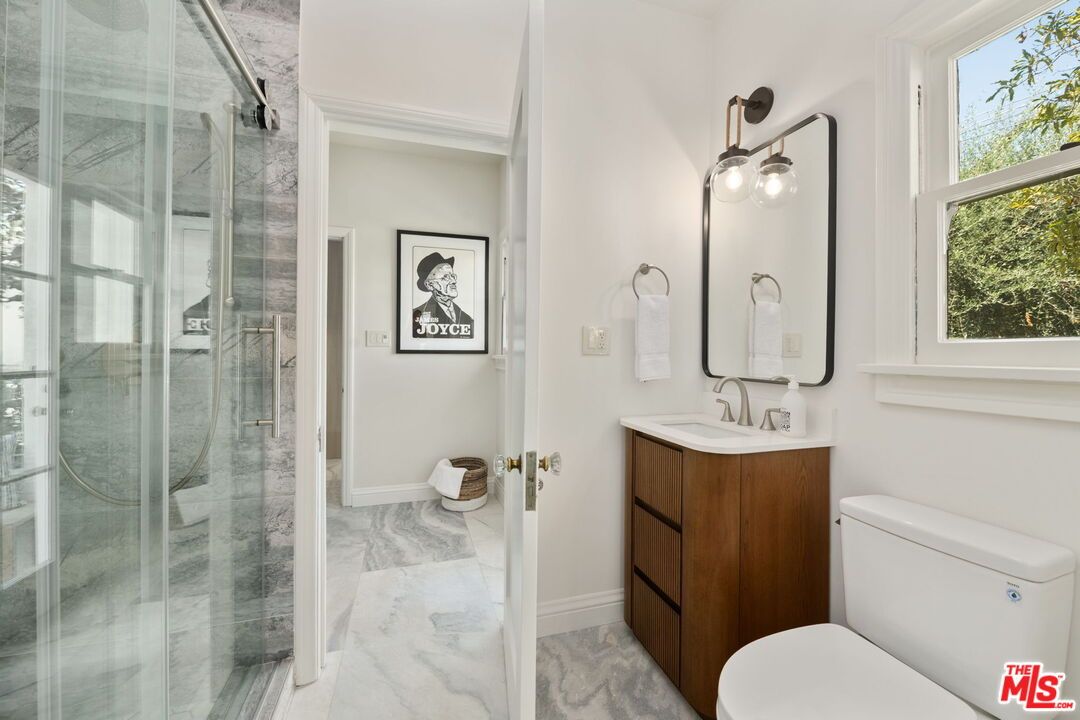 Bathroom, Glass Shower, Interior, Marble