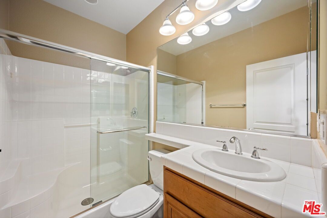 Bathroom, Glass Shower, Interior, Tile Countertops