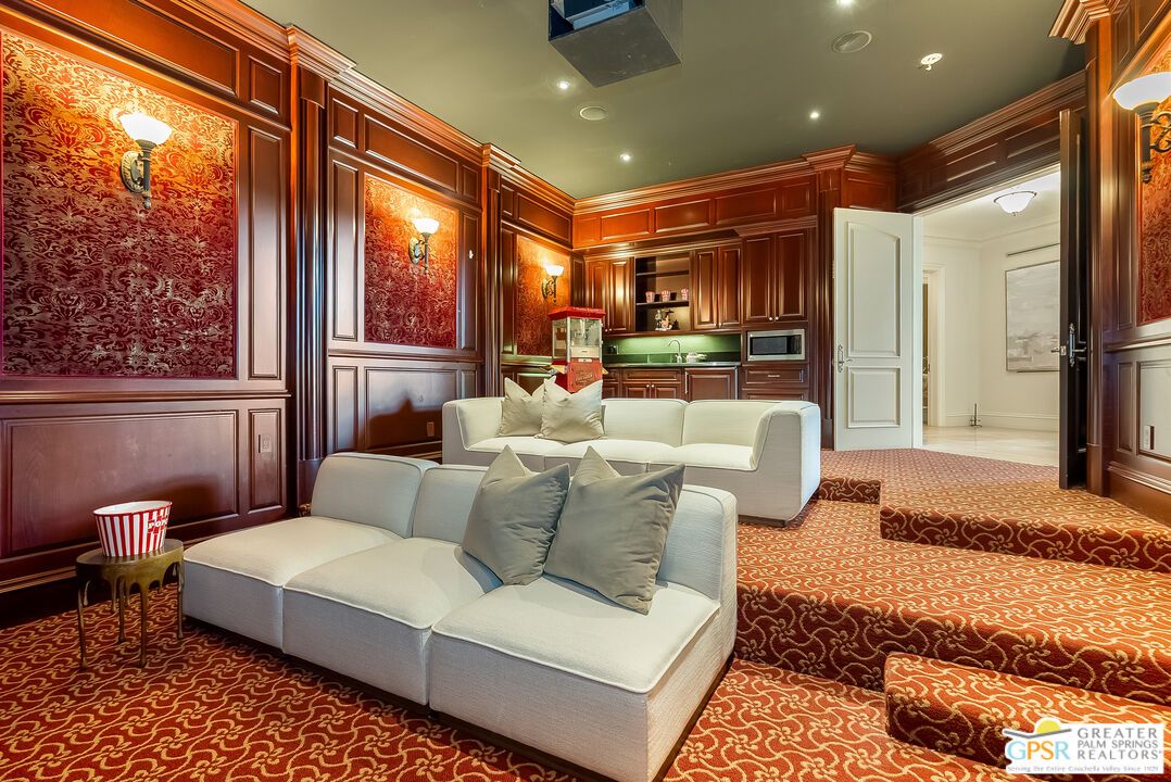 Interior, Living room, Recessed Lighting, Theatre Room