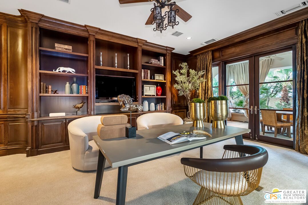 Home Office, Interior, Living room, Recessed Lighting