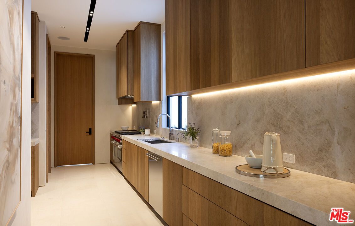 Interior, Kitchen, Recessed Lighting, Stainless Steel Appliances