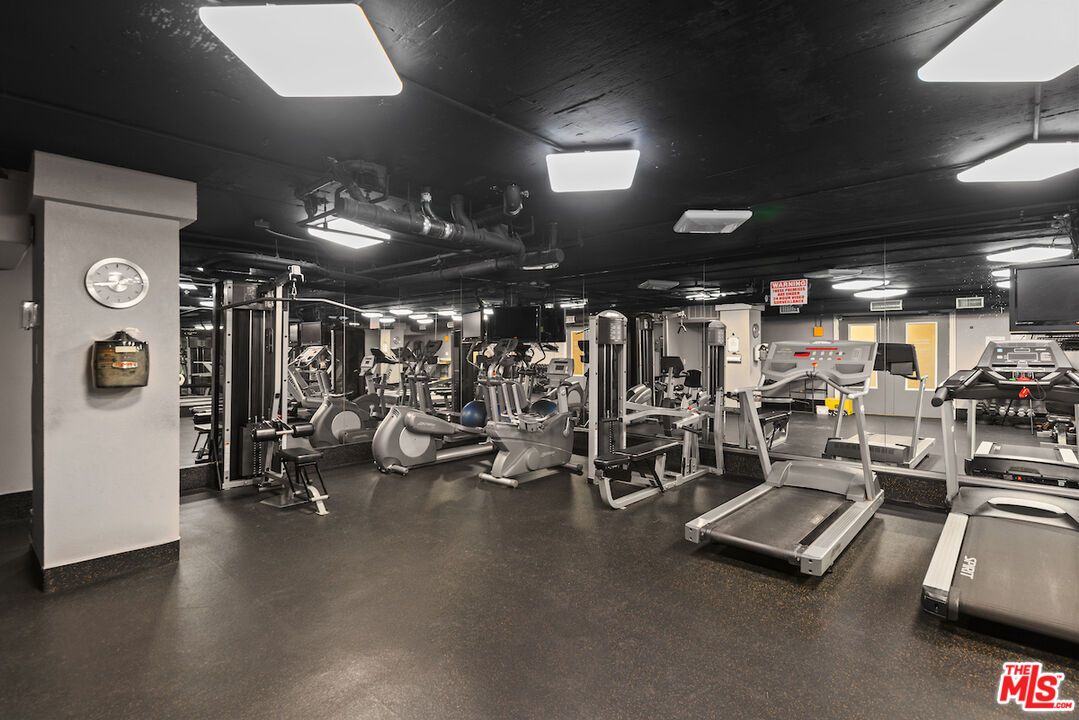 Fitness Equipment, Gym, Interior