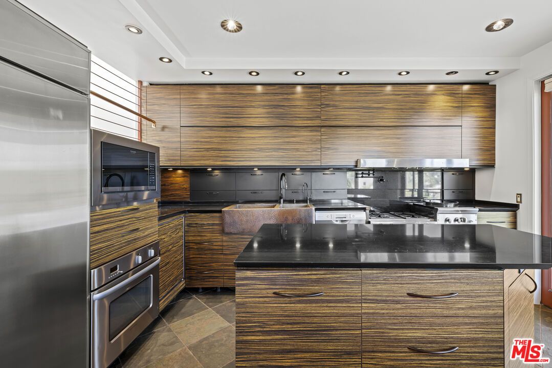 Interior, Kitchen, Recessed Lighting, Stainless Steel Appliances