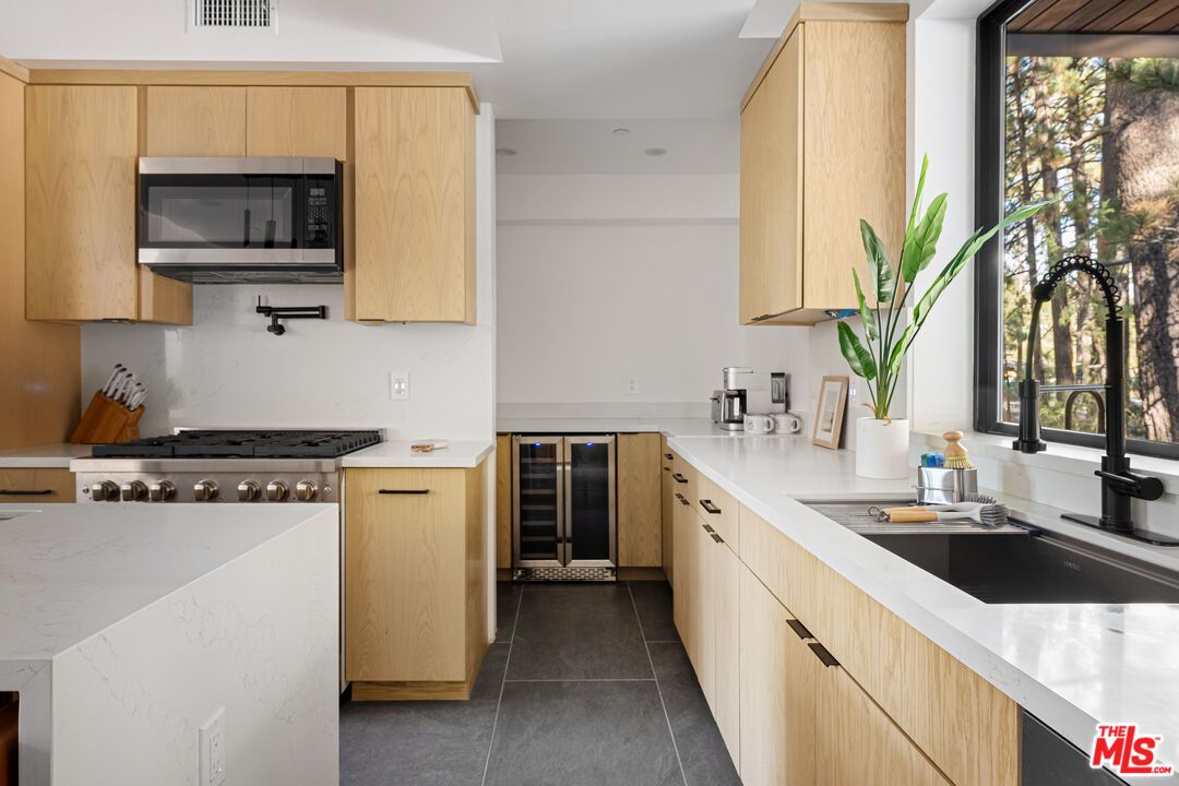 Interior, Kitchen, Recessed Lighting, Stainless Steel Appliances