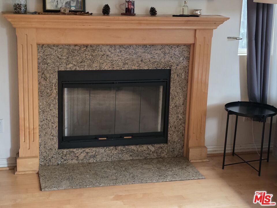 Fireplace, Interior, Wood Texture Flooring