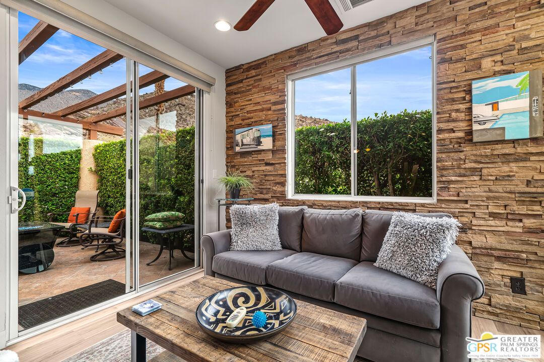 Interior, Living room, Recessed Lighting, Wood Texture Flooring, Wooden Walls