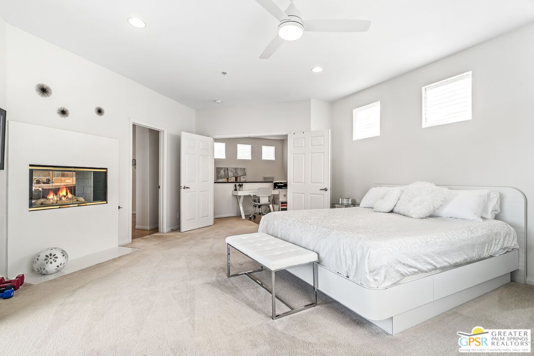 Bedroom, Home Office, Interior, Recessed Lighting