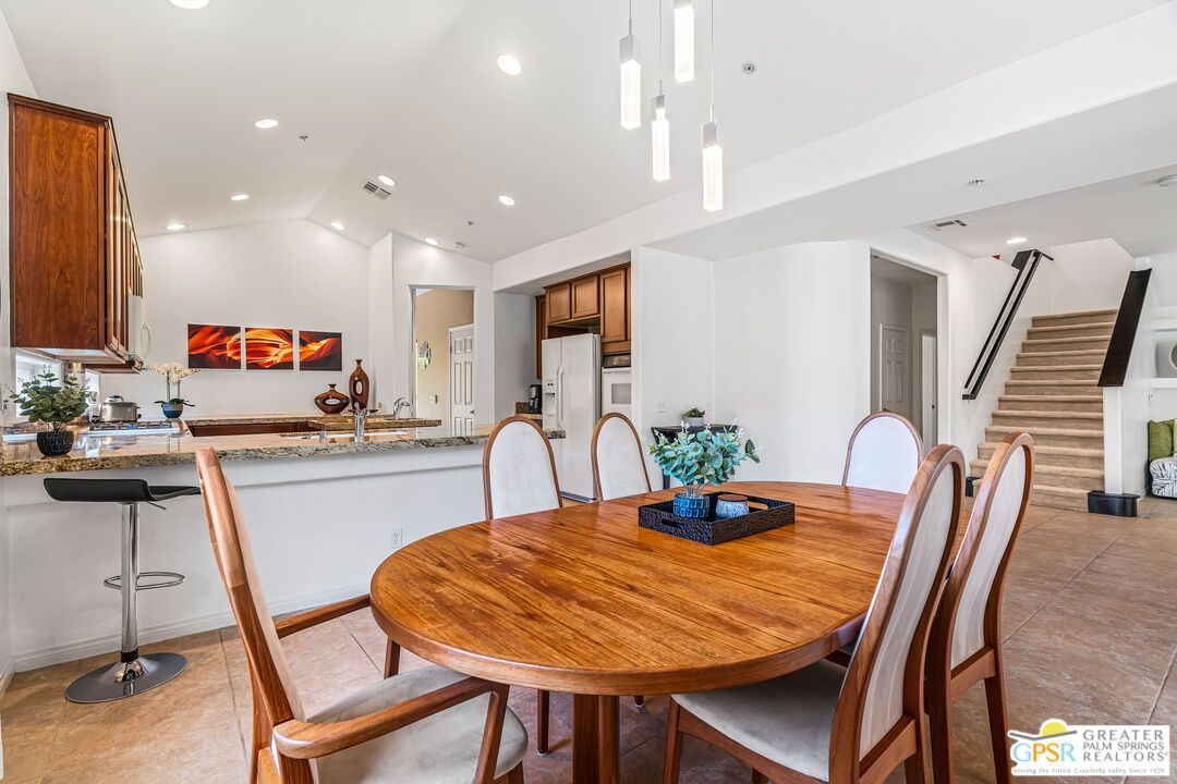 Dining room, Interior, Kitchen, Pendant Lights, Recessed Lighting