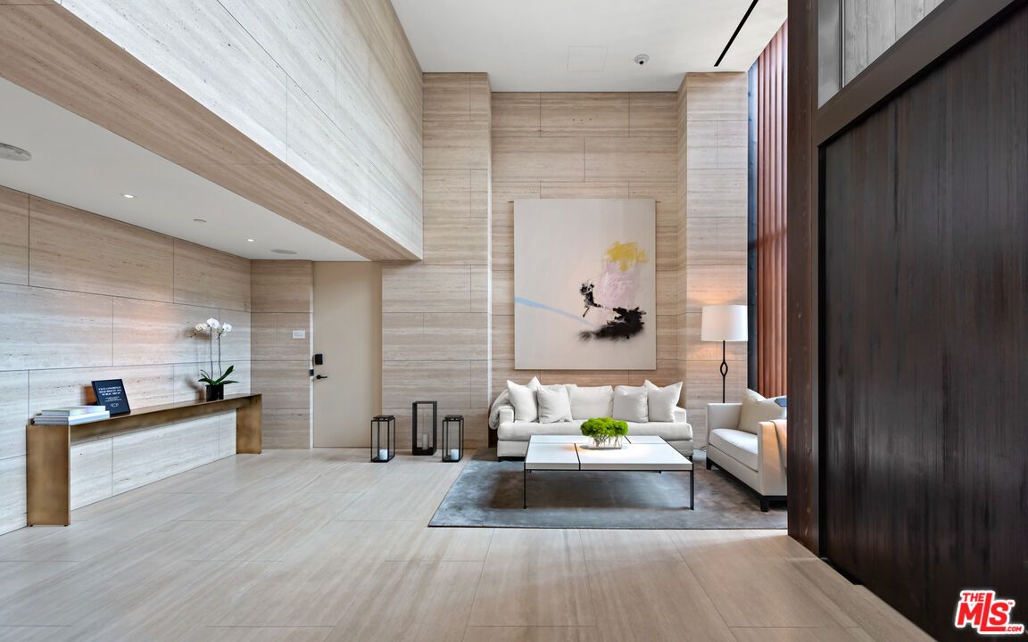 Interior, Living room, Recessed Lighting, Wooden Walls