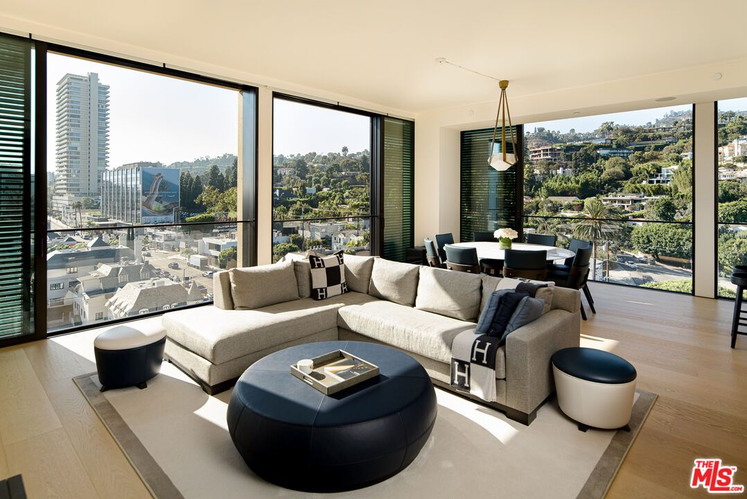 Dining room, Interior, Living room, Pendant Lights, Wood Texture Flooring