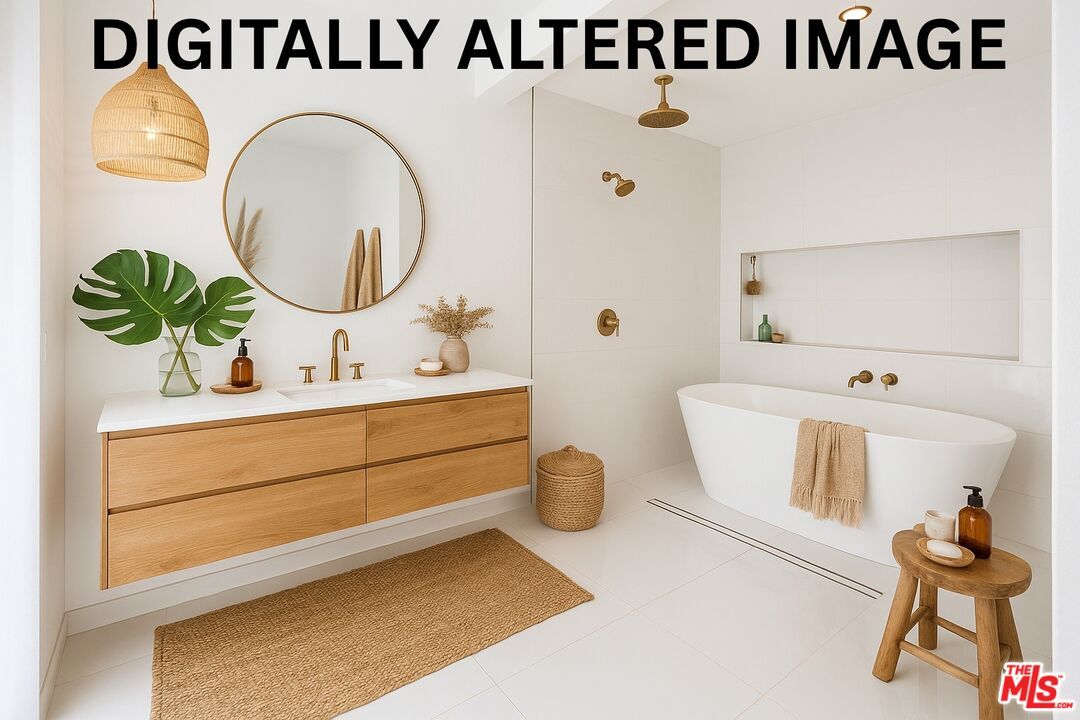 Bathroom, Dual Sink Vanities, Free Standing Baths, Interior