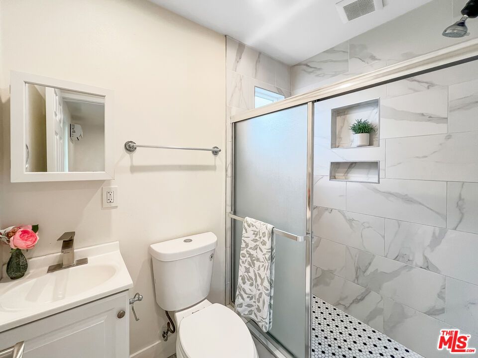 Bathroom, Glass Shower, Interior, Marble Walls