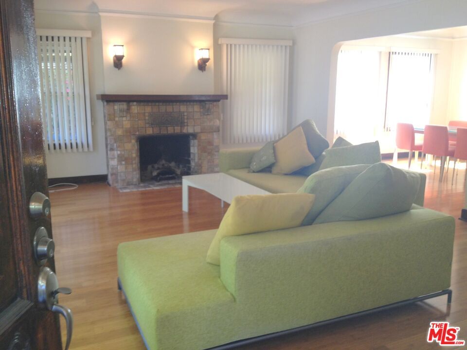 Dining room, Fireplace, Interior, Living room, Wood Texture Flooring