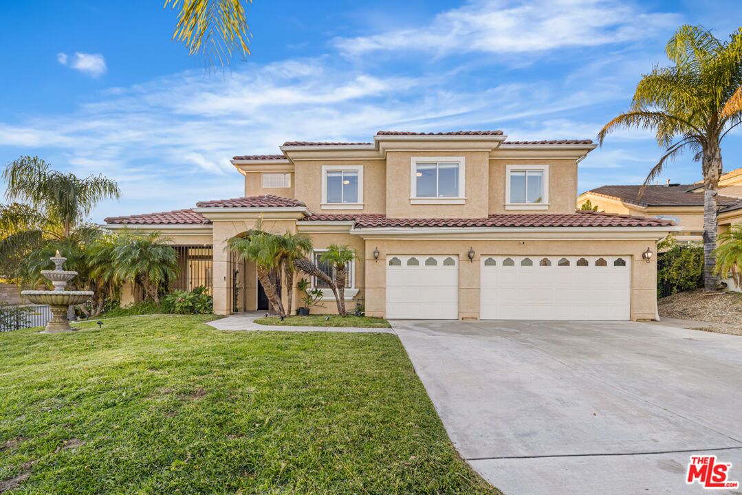 Attached, Backyard, Exterior, Facade, Mediterranean