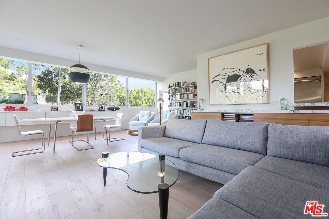 Dining room, Interior, Living room, Pendant Lights, Wood Texture Flooring