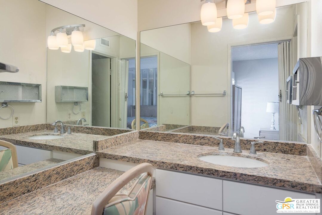 Bathroom, Dual Sink Vanities, Glass Shower, Interior