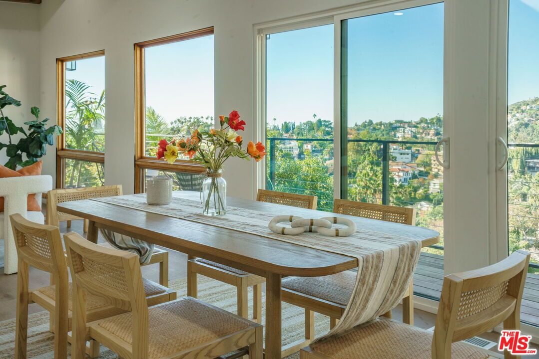 Dining room, Interior, Wood Texture Flooring