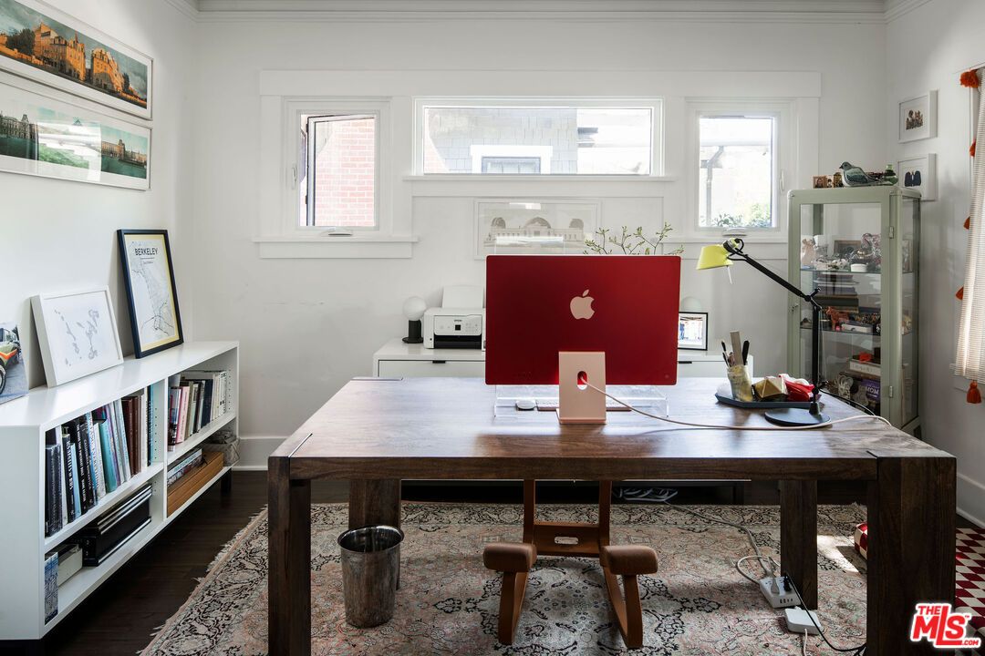 Home Office, Interior, Wood Texture Flooring