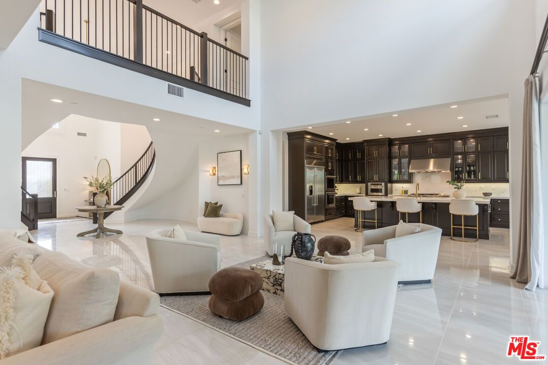 Interior, Kitchen, Living room, Recessed Lighting