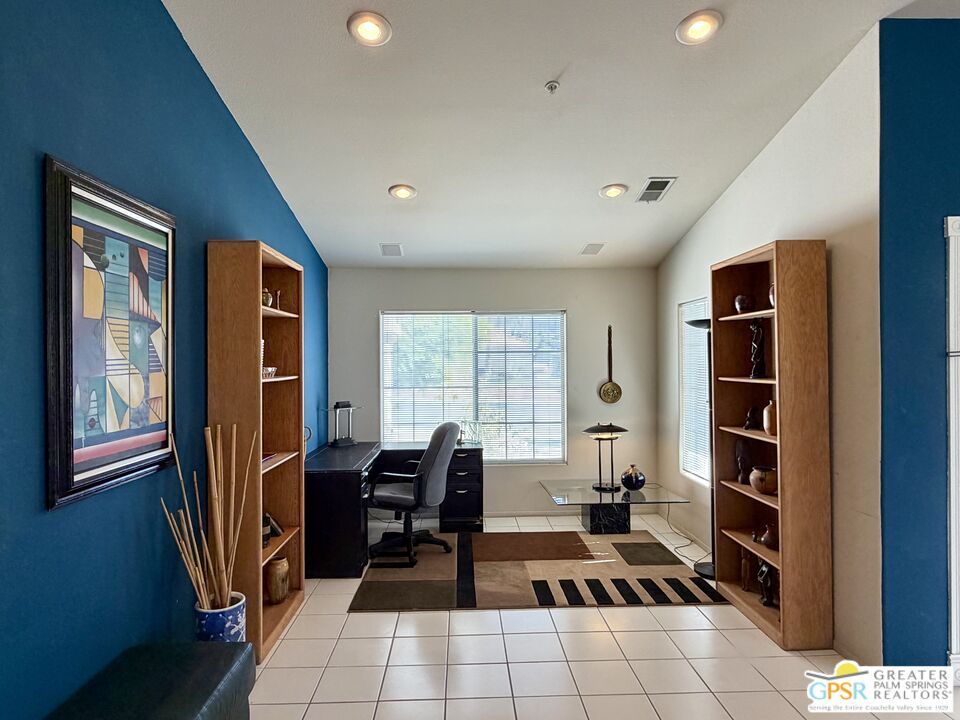 Home Office, Interior, Recessed Lighting