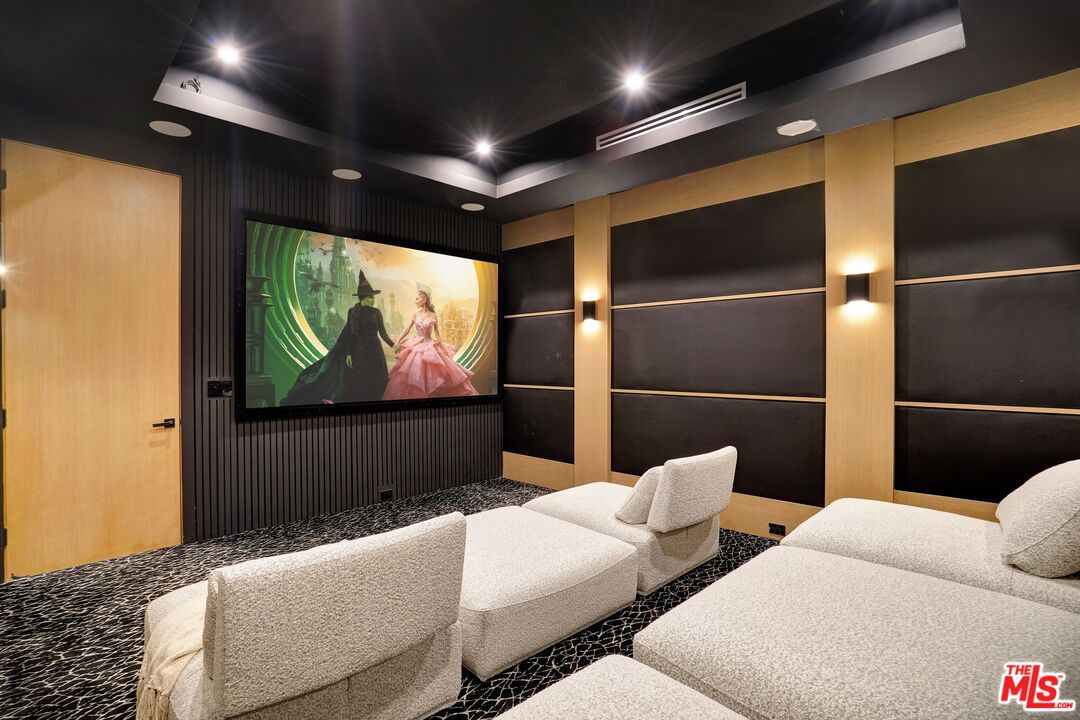 Interior, Recessed Lighting, Theatre Room