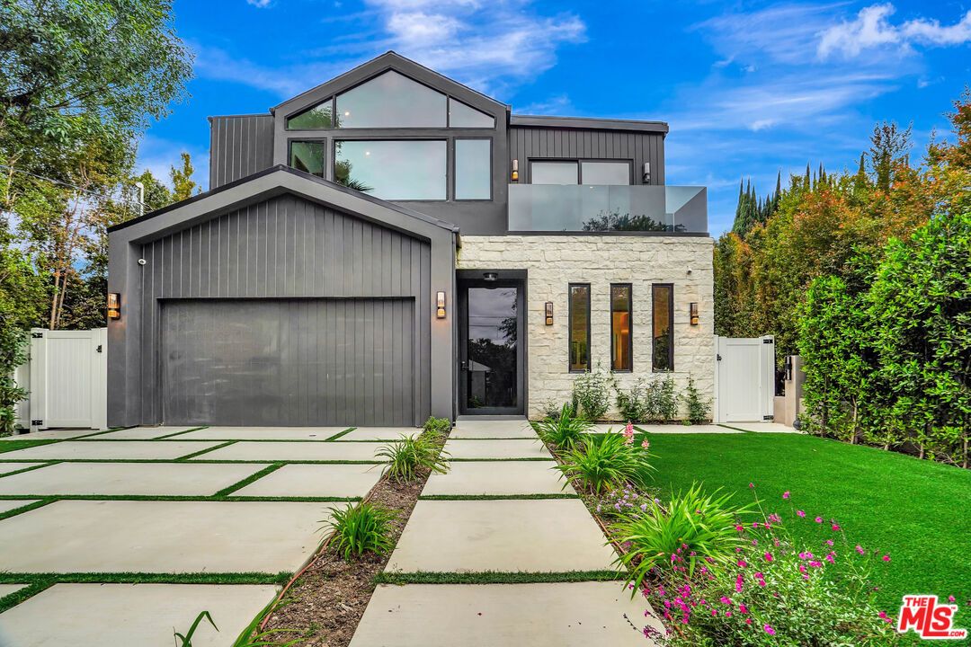 Attached, Backyard, Detached Garage, Exterior, Facade, Modern