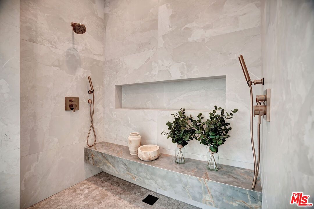 Bathroom, Interior, Marble Walls