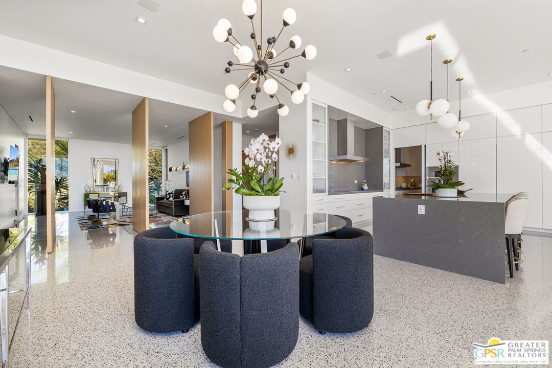 Dining room, Interior, Kitchen, Pendant Lights, Recessed Lighting