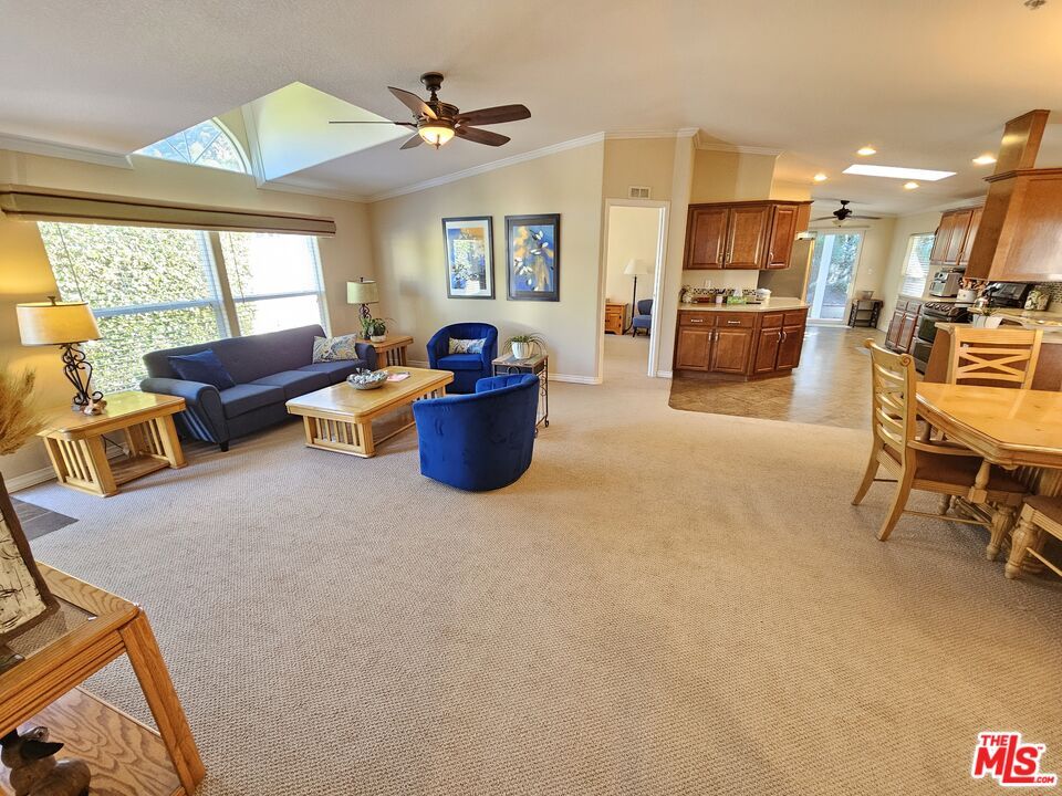 Dining room, Interior, Kitchen, Living room, Recessed Lighting