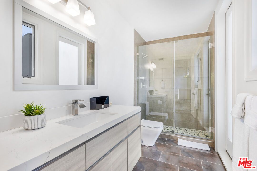 Bathroom, Dual Sink Vanities, Glass Shower, Interior