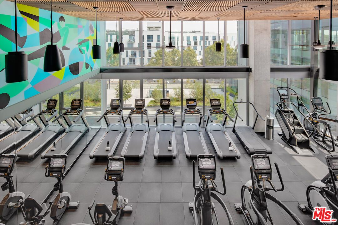 Fitness Equipment, Gym, Interior