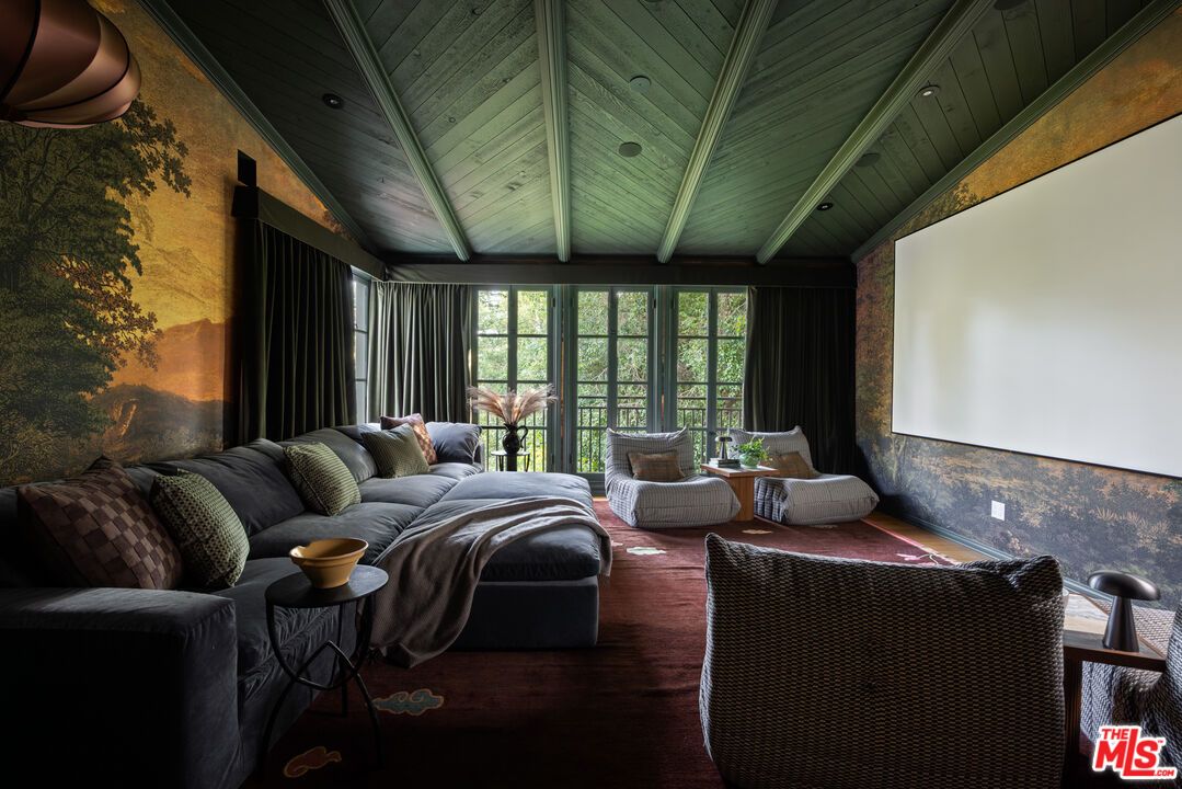 Interior, Projection Screen, Theatre Room