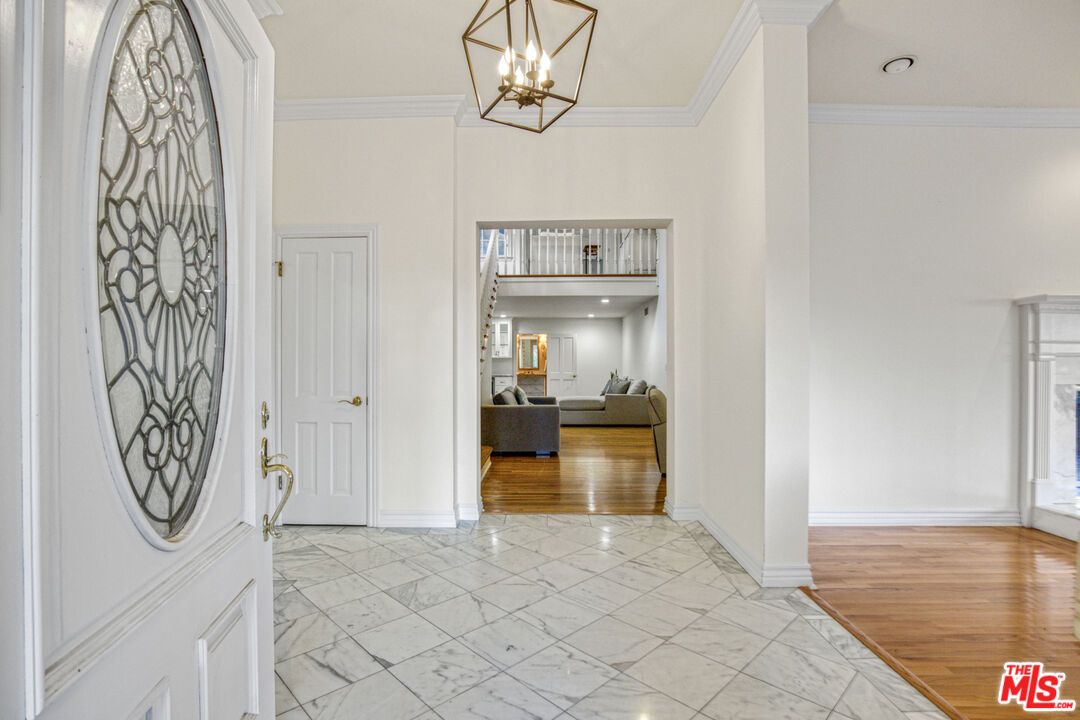 Interior, Marble, Pendant Lights, Wood Texture Flooring