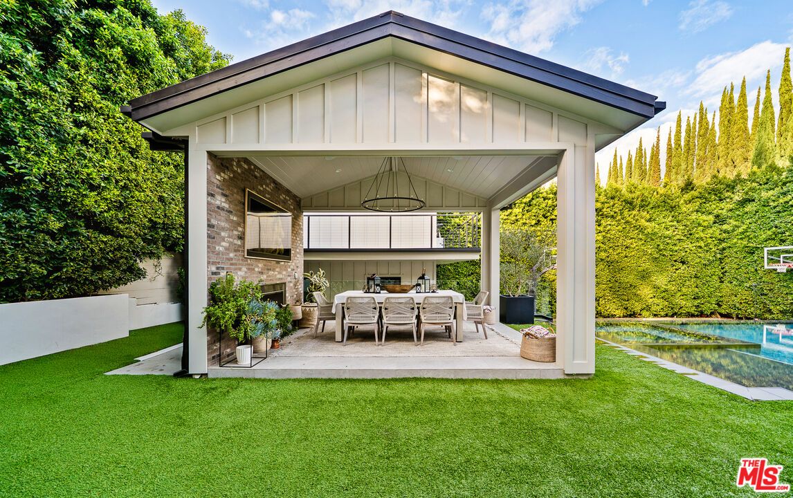 Backyard, Exterior, Fireplace, Pool