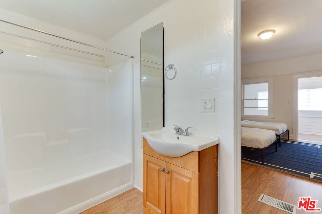 Bathroom, Bedroom, Interior, Wood Texture Flooring