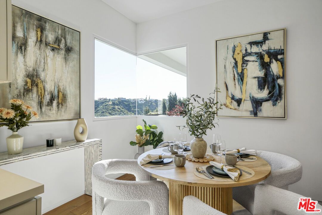 Dining room, Interior, Wood Texture Flooring